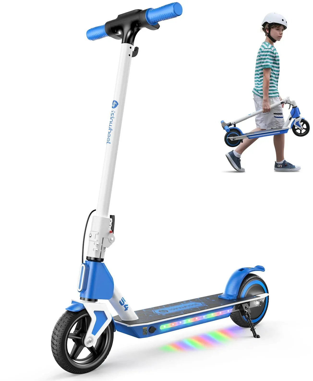 S4/S7 Kinderroller mit leuchtenden Rädern