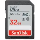 SanDisk SDHC-Karte Ultra UHS-I U1 Class10 120 MB/s 32 GB