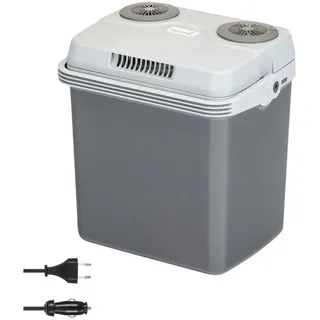 Skandika Kühlbox Leira 19L | elektrische Kühlbox für Auto und Steckdose, - 220-240V grau 19L