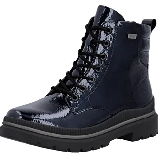 REMONTE Damen D0C82 Kurzstiefel, blau 14, 37 EU