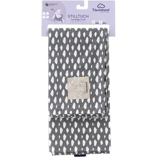 Träumeland Stilltuch Design Wolke - grau