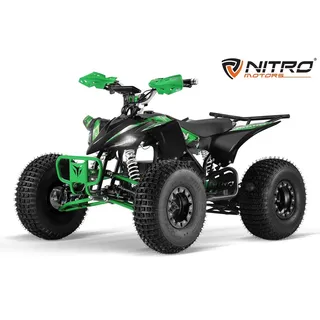 Nitro Motors Elektro-Kinderquad 1500W 60V Eco midi Kinder Quad Replay Sport 8" Midiquad Kinderquad ATV grün