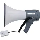 SpeaKa Professional ER-66S Megaphon mit Handmikrofon, mit Haltegurt, integrierte Sounds