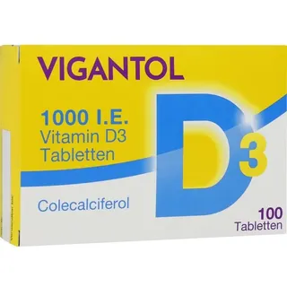 1.000 I.E. Vitamin D3 Tabletten 100 St.