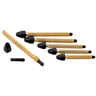 SELVA Stiftenklöbchen-Set, 6 Stck. zum Einspannen feiner Werkstücke, bis 3,5 mm