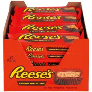 Reese's Peanut Butter Cups 2er 39,5 g, 24er Pack