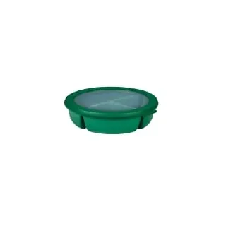 Bento-Bowl Cirqula 1,0 Liter dreigeteilt vivid green