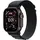 GPS + Cellular 49 mm Titangehäuse Schwarz Alpine Loop Schwarz L