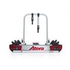 Atera 022684 PKW Fahrradträger Strada Sport 2, Auto-Kupplungsträger leicht mit Rückleuchten - für 2 Fahrräder oder E-Bikes