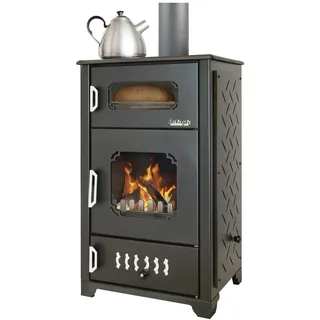 Olaf Stange GmbH EEK A Kaminofen mit Backfach und Herdplatte Modell S100