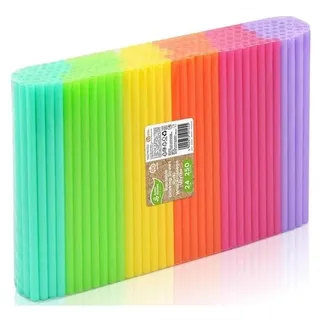 Godan Strohhalme 250 St. Bunt 24 cm
