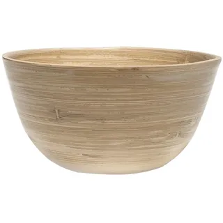 IBILI Schüssel aus natürlichem Bambus, 15 x 7,50 cm, 15 x 6 cm, Hellbraun