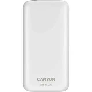 Canyon Powerbank PB-301 30000 mAh PD 20W QC 3.0 White