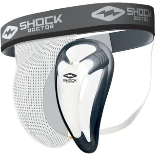 Shock Doctor - 213 - Groin Guard with BioFlex - Cup for Sports Protection - Youth and Adult - (One Athletic Cup Groin Guard and Supporter Core) - MMA - Boxing - Karate - Taekwondo
