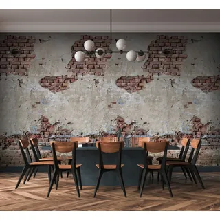 bricoflor A.S. Creation Livingwalls The Wall II 392351 Ein Motiv 2.80 x 1.59 m Wand Beige
