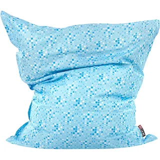 Beliani Sitzsack FUZZY Hellblau
