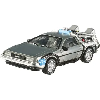 Hotwheels - Elite (Mattel) – BLY16 – Fahrzeug Miniatur – Modell Maßstab – von Lorean Back to The Zukunft – Maßstab 1/50