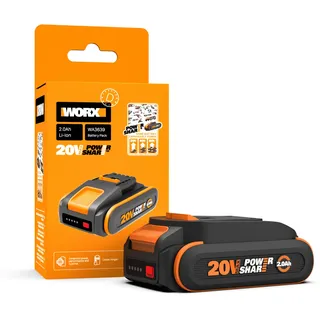 Worx Akku Power Share 20V WA3639 2,0 Ah Ersatz-Akkupack