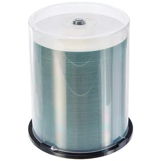 MediaRange CD-R 700MB|80min 52-fache Schreibgeschwindigkeit, vollflächig bedruckbar (Tintenstrahldrucker), 100er Cakebox