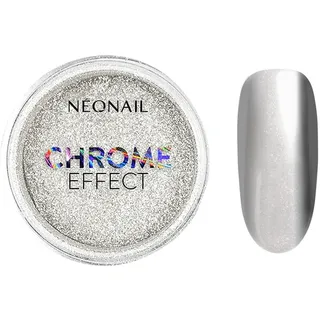 NeoNail Professional NEONAIL CHROME EFFECT Nageldesign SILVER Grau