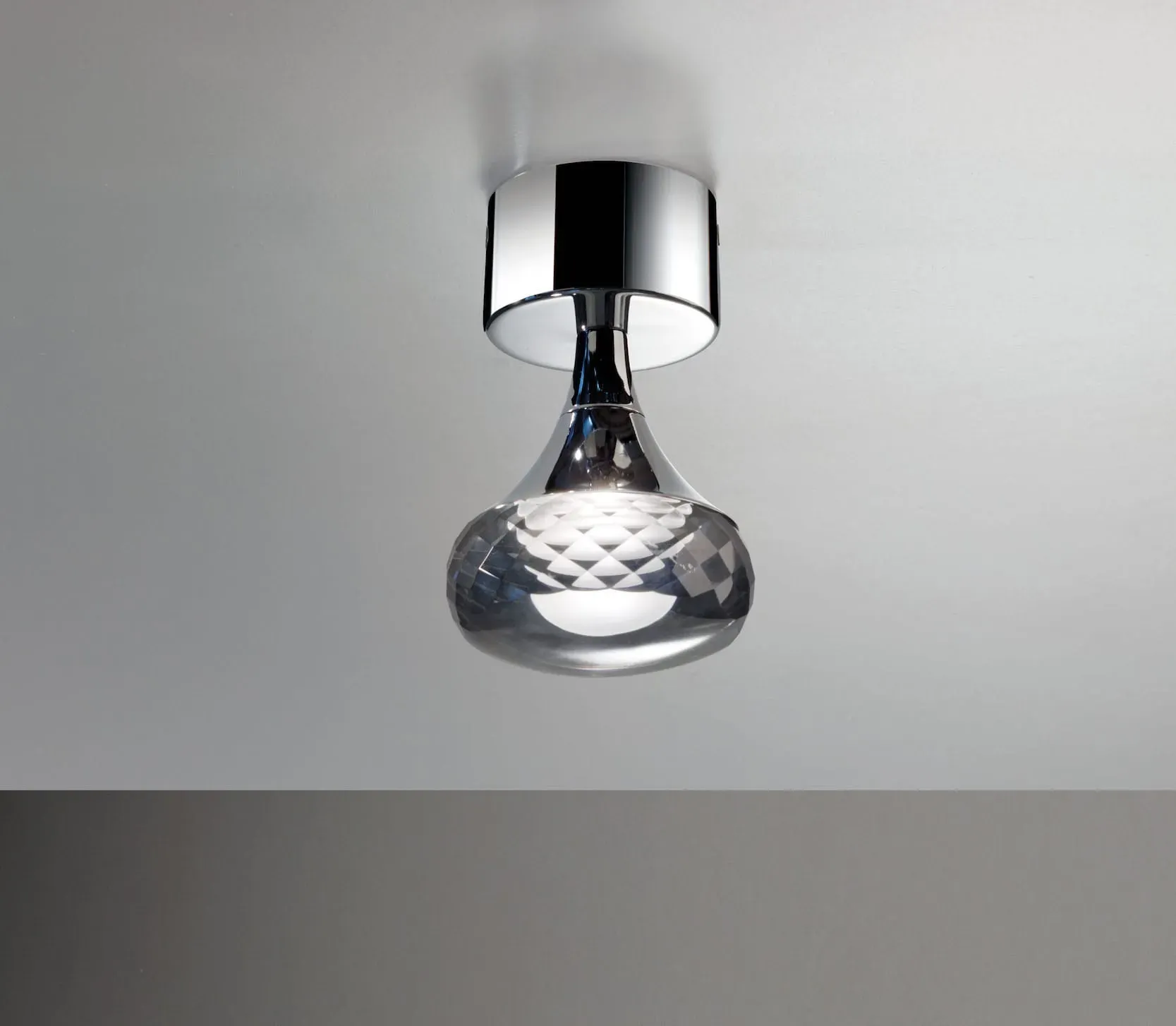 Hochwertige LED-Deckenleuchte Fairy Axo Light - Grau