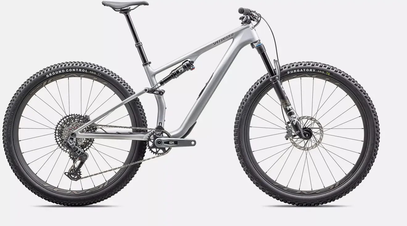 Specialized Epic 8 EVO Expert Downcountry GX Eagle AXS Silver Dust / Gunmetal