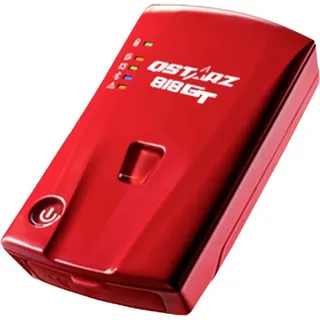 QStarz BL-818GT GPS Empfänger Fahrzeugtracker Rot