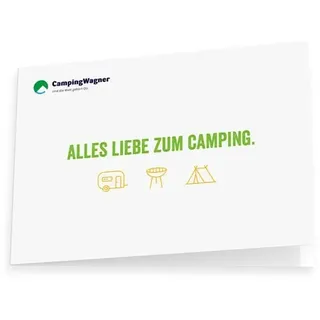Camping Wagner Geschenkgutschein 15 € per E-Mail zum Selbstdrucken