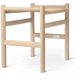 Carl Hansen - CH53 Hocker, Eiche geseift / natur