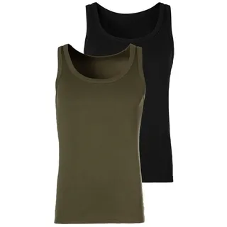 H.I.S. H.I.S Tanktop in khaki, schwarz, | Gr.: M
