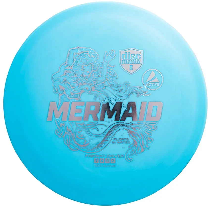Discmania Active Base Mermaid Disc Hellblau