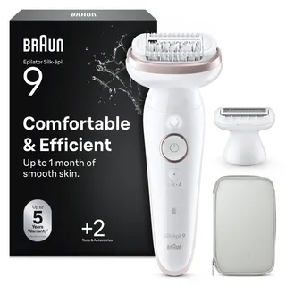 Braun Silk-épil 9 9-030 SensoSmart weiß/rosa