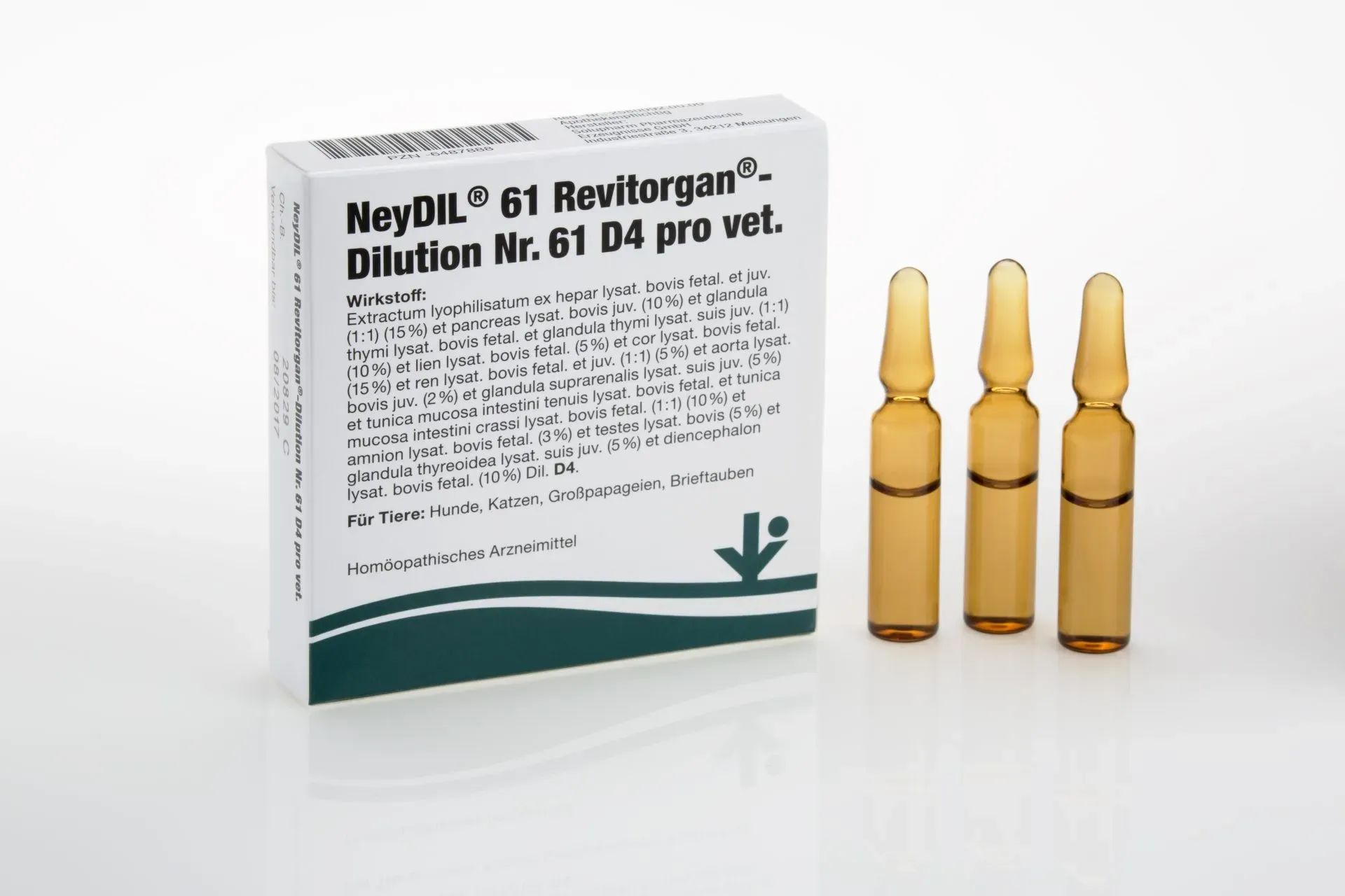 Neydil Nr.61 D4 pro vet. Ampullen 5x2ml