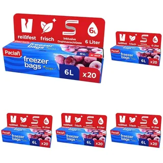 Toppits Gefrierbeutel 6,0 l, 20 St.