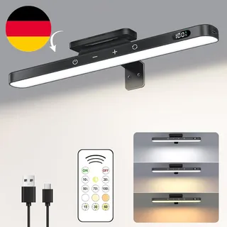 WILLED Bilderleuchte Kabellos, 3W Bildbeleuchtung Mit Fernbedienung, Akku Wandle