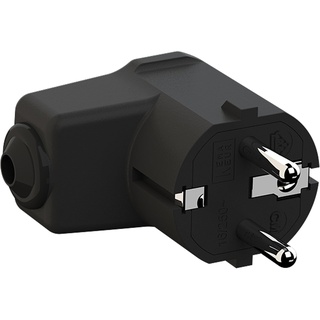 Bachmann Montage-Winkelstecker Schwarz