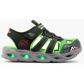 Trekkingsandale THERMO-SPLASH-HYDRO-FLARE - mit Licht - Herren - schwarz - 33