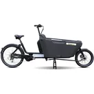 SachsenRAD T8 Grand 250W 36V 13AH Lastenfahrrad Elektro für Kindertransport mit 110NM Mittelmotor, Drehmomentsensor, feuerfester EPP-Box - Schwarz