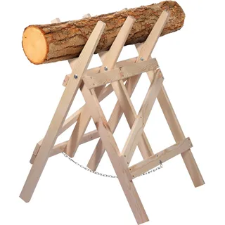 Dobar Sägebock aus Massivholz