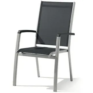 Sieger Bodega Stapelsessel 59 x 68 x 98 cm graphit/grau