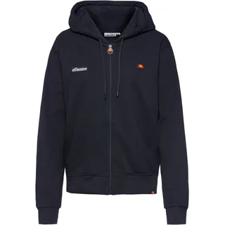 Ellesse Sweatjacke Damen in black, Größe XS - schwarz