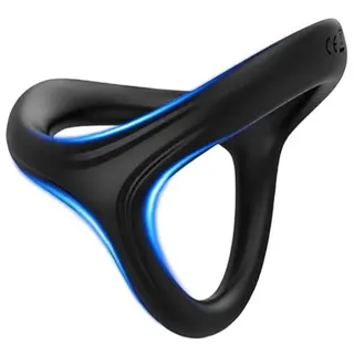QiKKago Schwarzes Dreieckiges Silikon Fitnessring ZubehöR, Kompaktes Design, Verbessert Ausdauer Und MuskelstäRke - K+9
