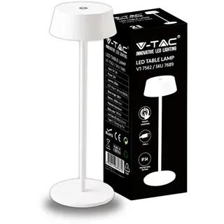 V-Tac LED Tischlampe Weiß 3 St.