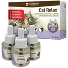 Relax Cat Pheromone Katzen Nachfüll Set 3 x 45ml Flakon Beruhigungsmittel für Katzen Entspannungs & Anti Stress Mittel für Katzen urinieren verhindern gegen kratzen