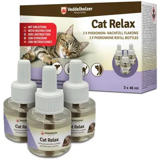 Veddelholzer Pheromone Katzen Nachfüll Set 144 ml