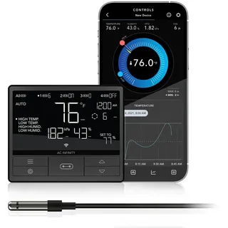AC Infinity Controller 69 PRO für vier Geräte mit Bluetooth und WiFi