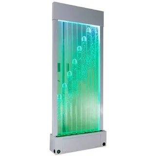 Xlmoebel Zimmerbrunnen Wasserwand Trennwand Regal Schrank mit LED 100x200 Wasserwände Säule, (Water Wall), Hergestellt in Europa weiß