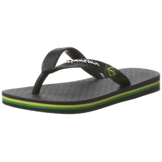 IPANEMA Unisex-Kinder Classic Brasil II Kids Zehentrenner, 8041 black, 29/30 EU