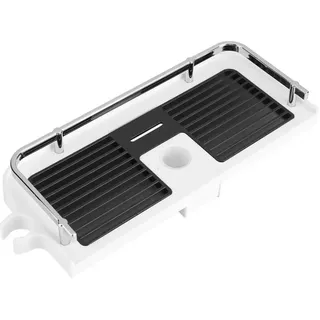 Verstellbares Teleskop-Duschregal, Duschstangen, Duschcaddy, Organizer, Badezimmerregal, Seifenschale, Küchenregal