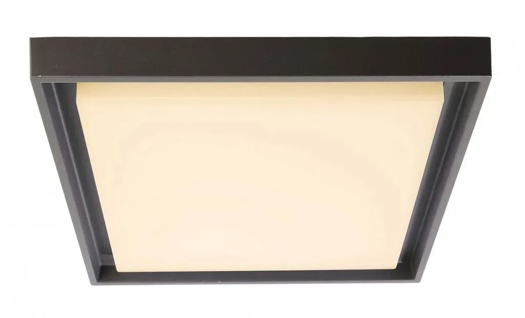 Deko-Light Deckenaufbauleuchte Ascella eckig 30W 2300lm 3000K IP54 Grau